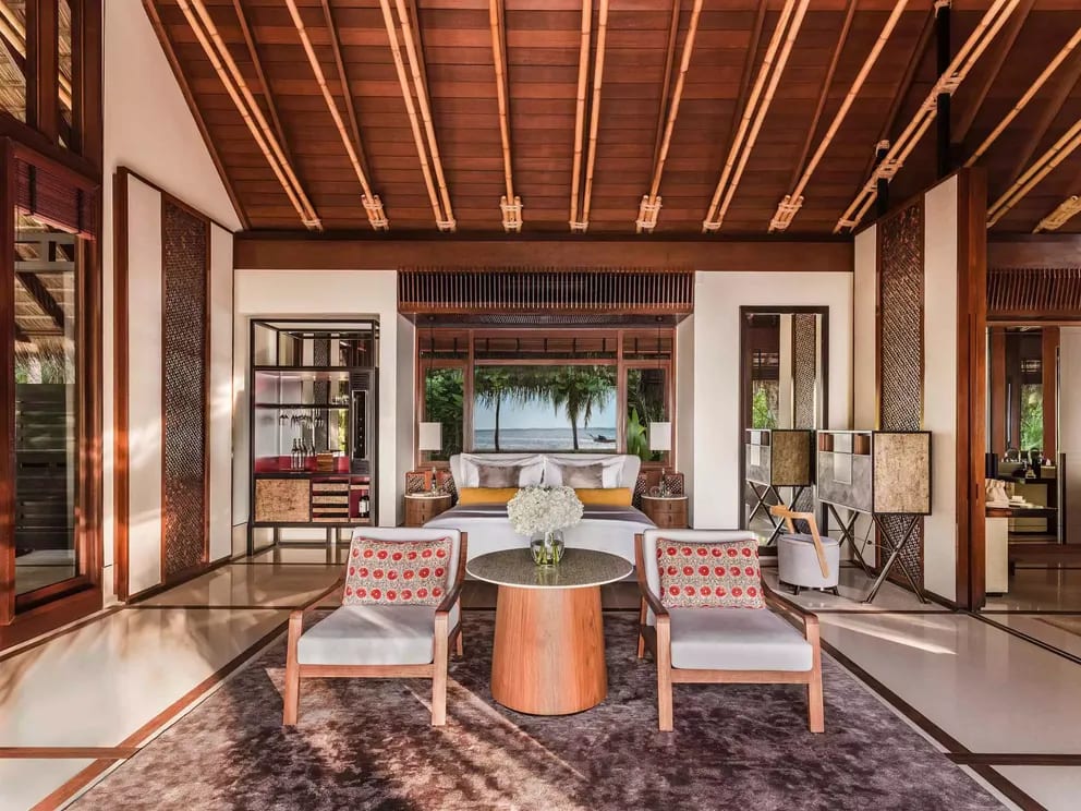 Beach Villa with Pool · One bedroom · 82 sqm interior